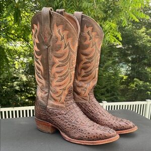 Tony Lama head cut caiman, 8.5D